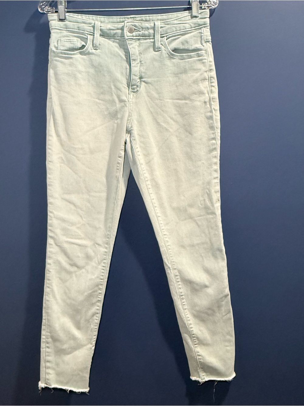 Women's High-Rise Skinny Jeans Universal Thread Mint Green Size 6/28R